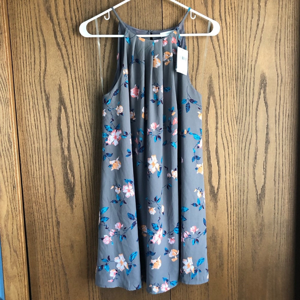 NWT Lush floral sleeveless dress size S